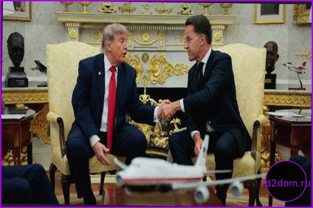 Дональд Трамп и НАТО: Марк Рютте в Белом доме представляет «Миллиард Трампа»