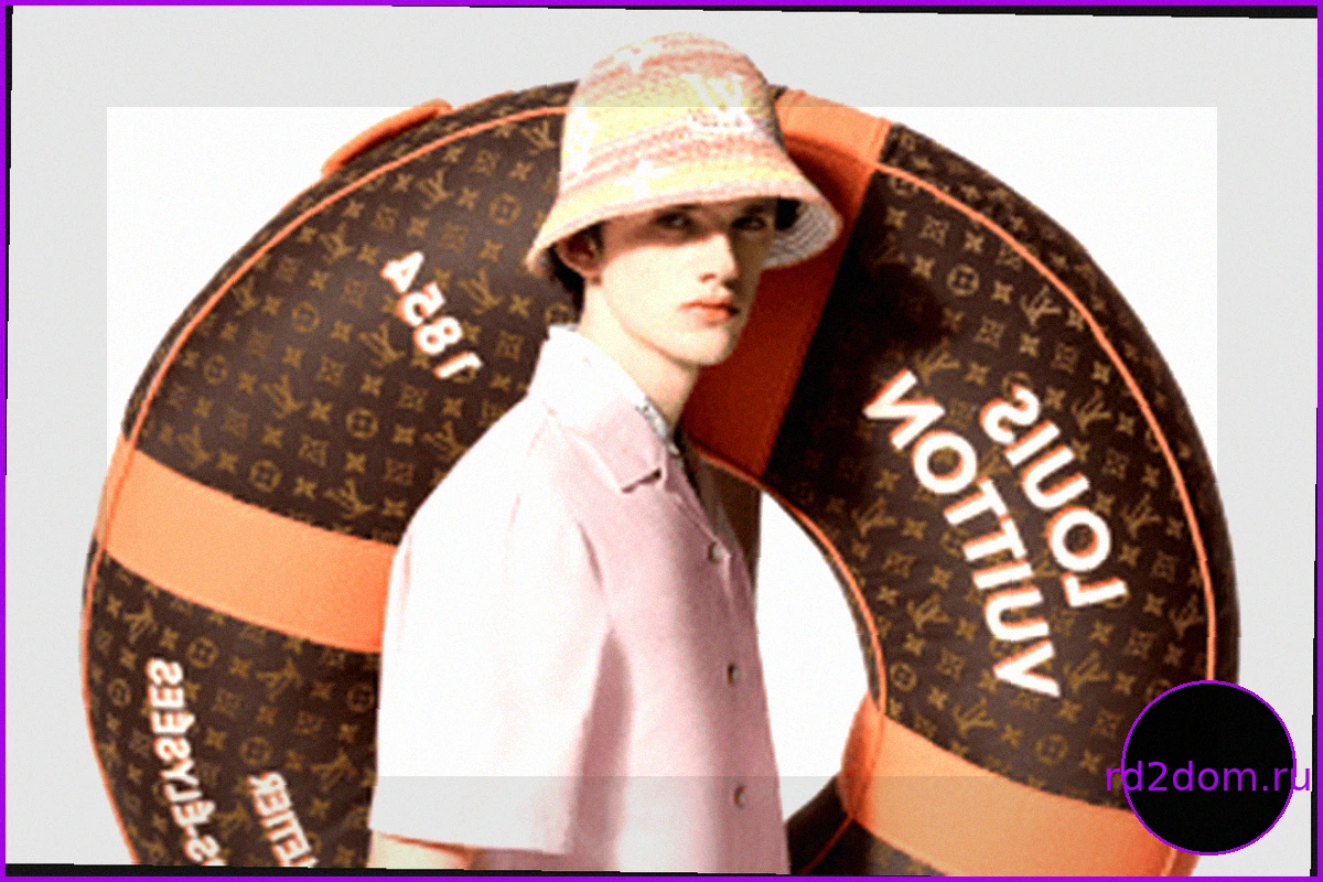 Надувной круг Louis Vuitton стоит 21 000 реалов — в комплекте с насосом