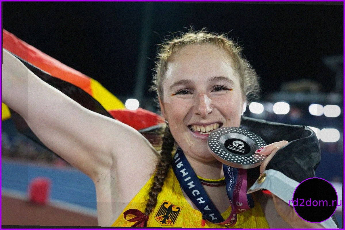 Юлия Ульбрихт сенсационно завоевала серебро в метании копья на Чемпионате Европы по легкой атлетике